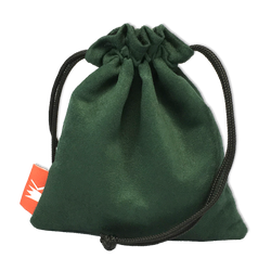 Dice Pouch Red King: Suede