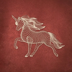 Dice Bag Red King: Glow