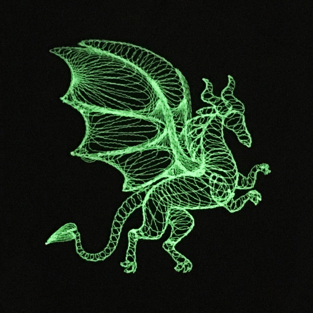 Dice Bag Red King: Glow