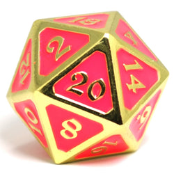 Dice DieHard Dice: Dire D20 AfterDark Neon