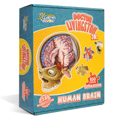 Puzzle Dr. Livingston's Anatomy: Floor Puzzle - Human Brain