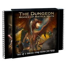 Battlemat Loke: Little Book of Battle Mats Dungeon Edition
