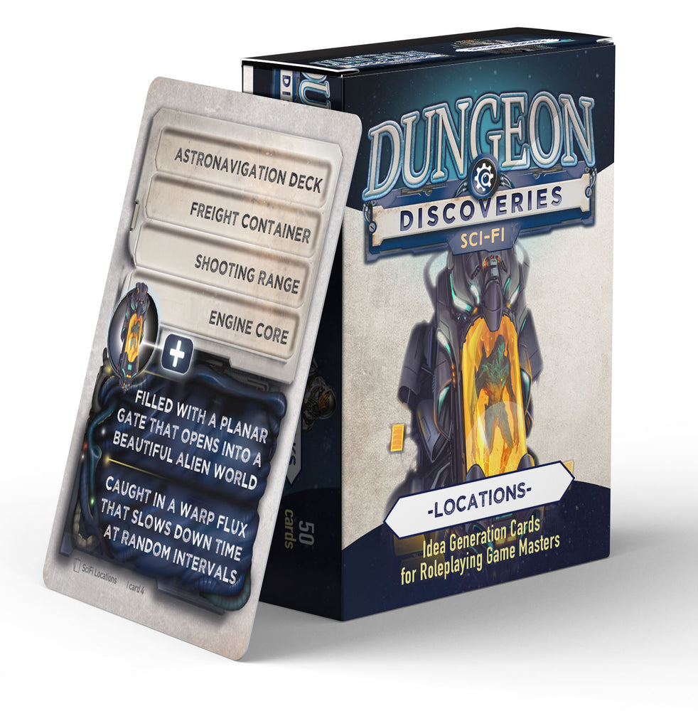 RPG Loresmyth: Dungeon Discoveries: Scifi Locations