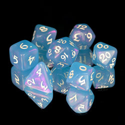 Dice DieHard Dice: Poly 7 set Elessia Moonstone
