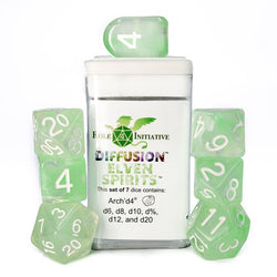 Dice Role 4 Initiative: Poly 7 Set Diffusion