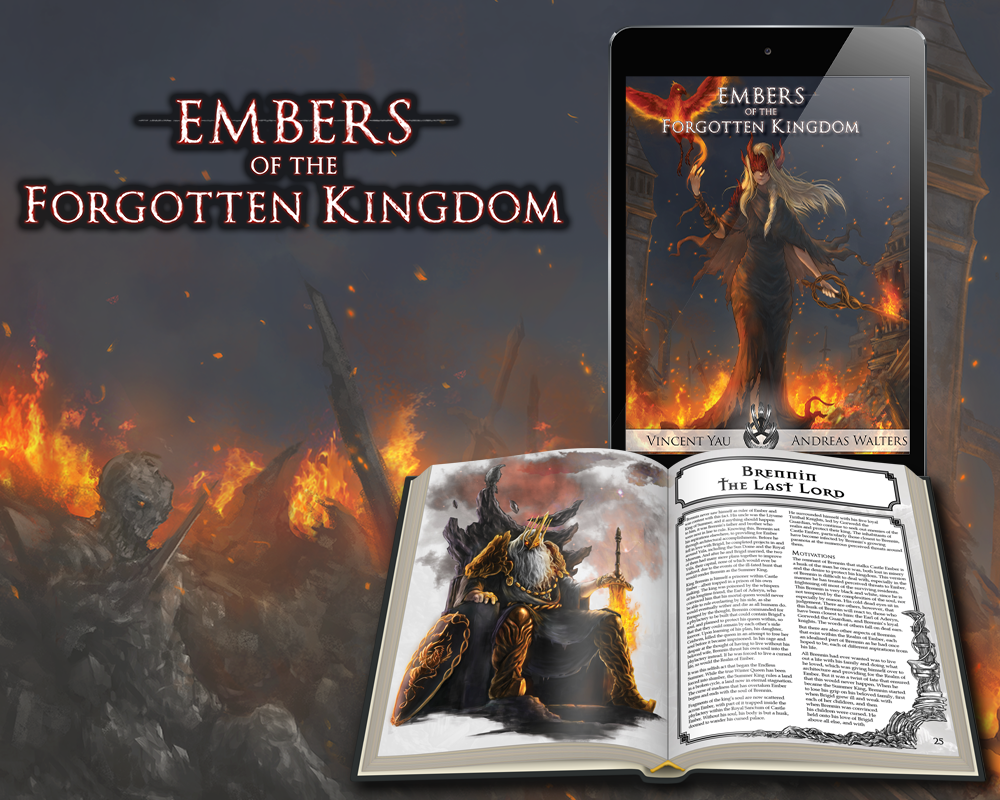 Dungeons & Dragons Metal Weave: Embers of the Forgotten Kingdom (Std cover)
