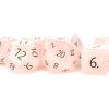 Dice Metallic Dice Co: Poly 7 Set Stone