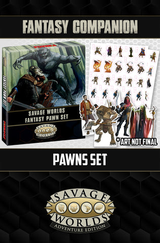 Savage Worlds: Fantasy Companion Pawns