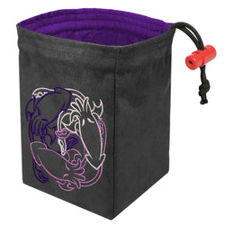 Dice Bag Red King: Embroidered Fantasticute
