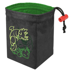 Dice Bag Red King: Embroidered Fantasticute