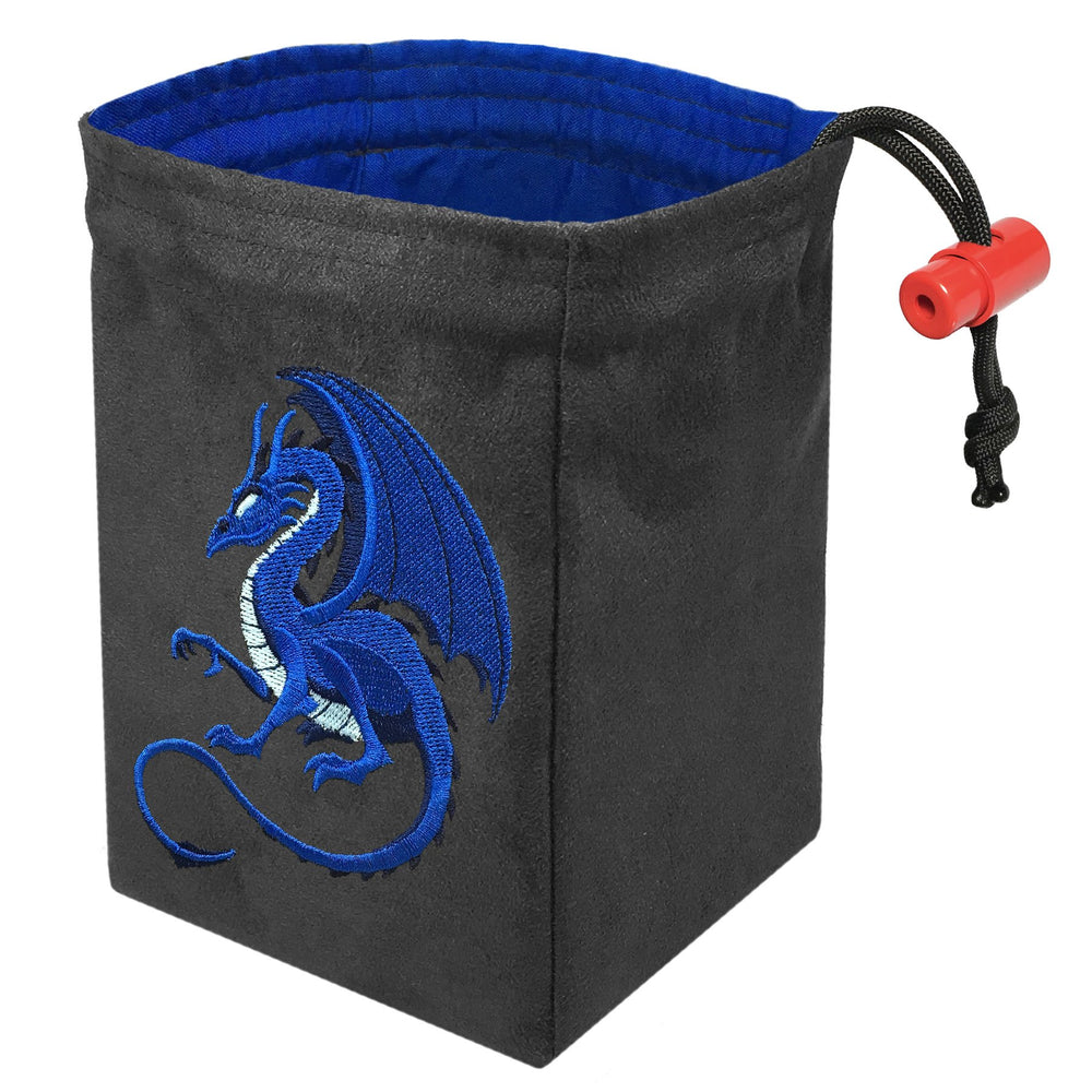 Dice Bag Red King: Embroidered Fantasy