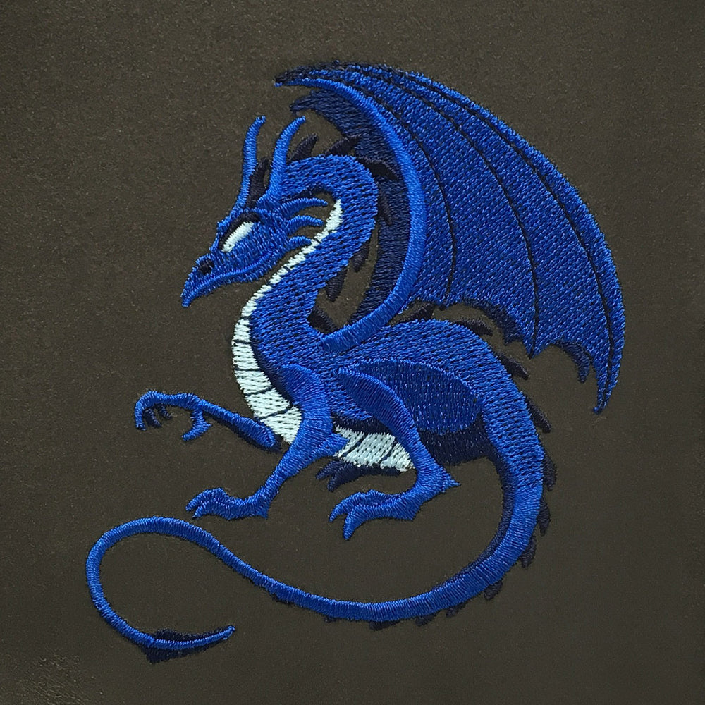 Dice Bag Red King: Embroidered Fantasy