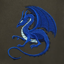Dice Bag Red King: Embroidered Fantasy