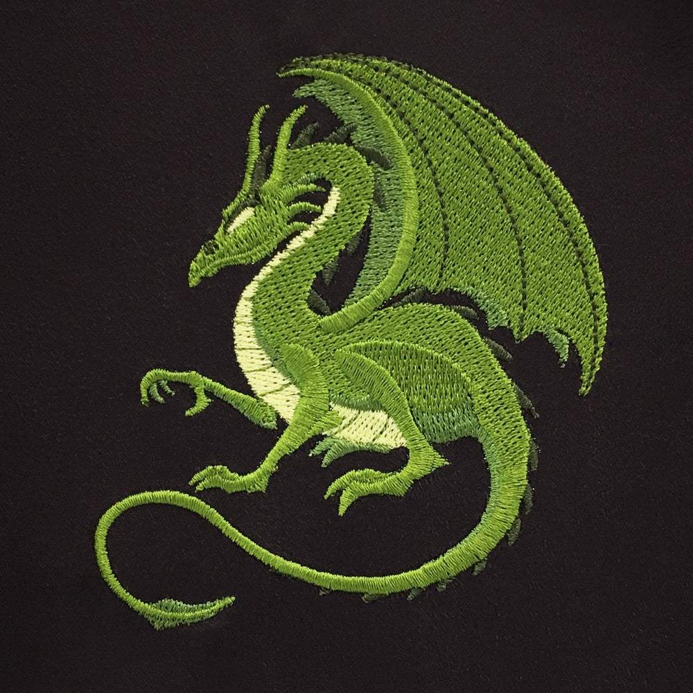 Dice Bag Red King: Embroidered Fantasy