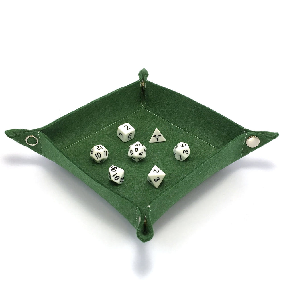 Dice Tray Red King: Collapsible Felt