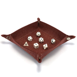 Dice Tray Red King: Collapsible Felt