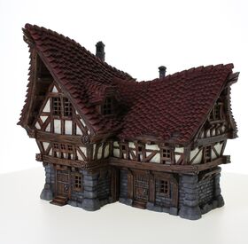 Terrain LaserCraft: Firwood Medium House