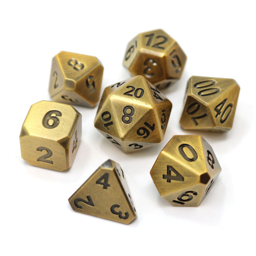 Dice DieHard Dice: Poly 7 Set Metal Forge