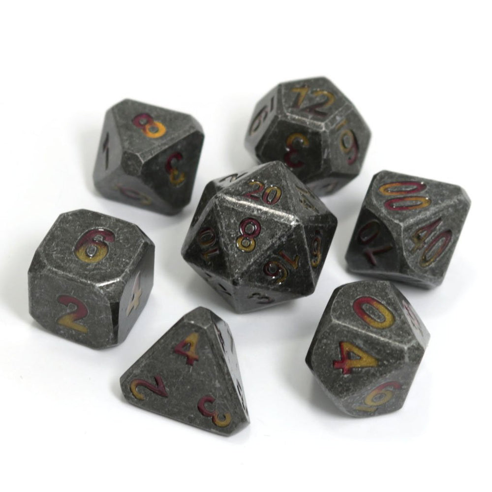 Dice DieHard Dice: Poly 7 Set Metal Forge