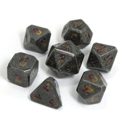 Dice DieHard Dice: Poly 7 Set Metal Forge