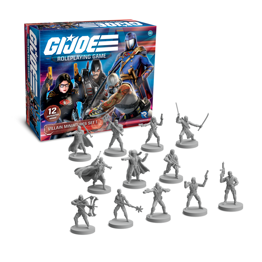 G.I. JOE RPG: Villain Miniatures Set 1