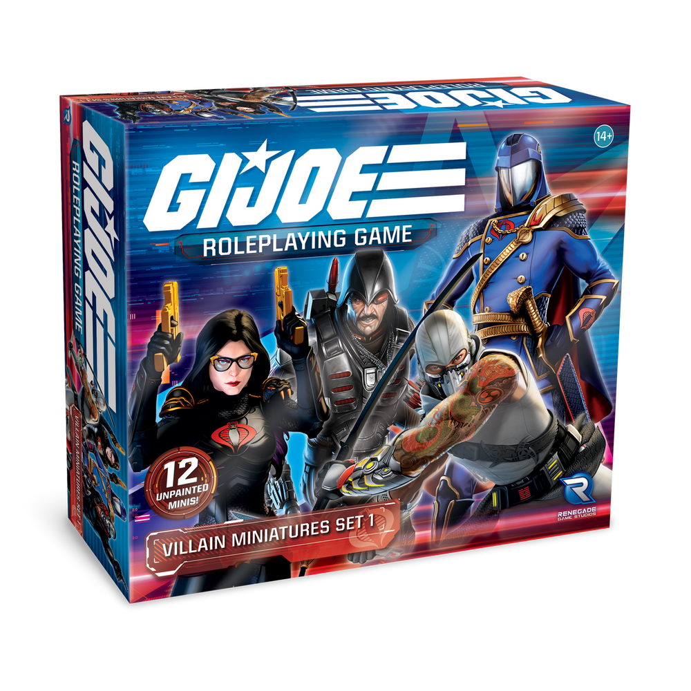 G.I. JOE RPG: Villain Miniatures Set 1