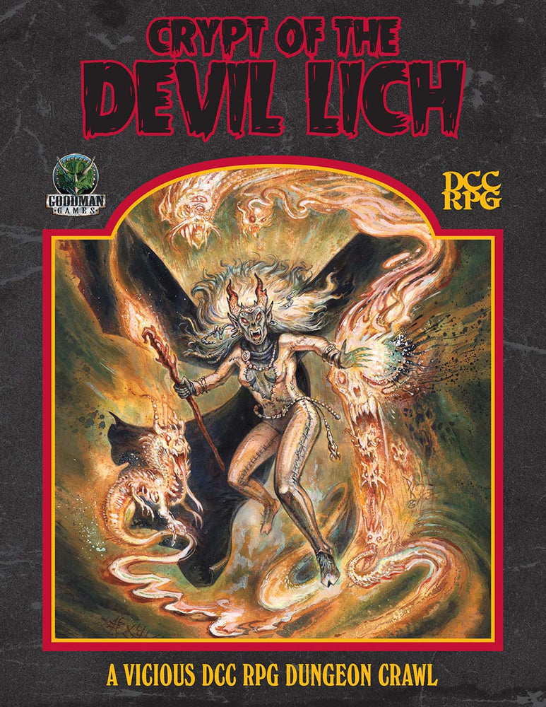Dungeons & Dragons DCC: Crypt of the Devil Lich