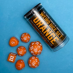 Dice Goodman Games: Dice of the Fallen Gods Weird Dice Set (D3, D5, D7, D14, D16, D24, and D30)