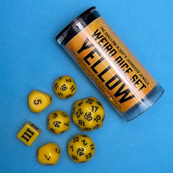 Dice Goodman Games: Dice of the Fallen Gods Weird Dice Set (D3, D5, D7, D14, D16, D24, and D30)
