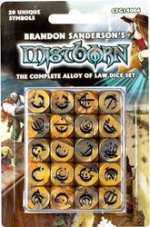 Mistborn Adventure Game: Dice