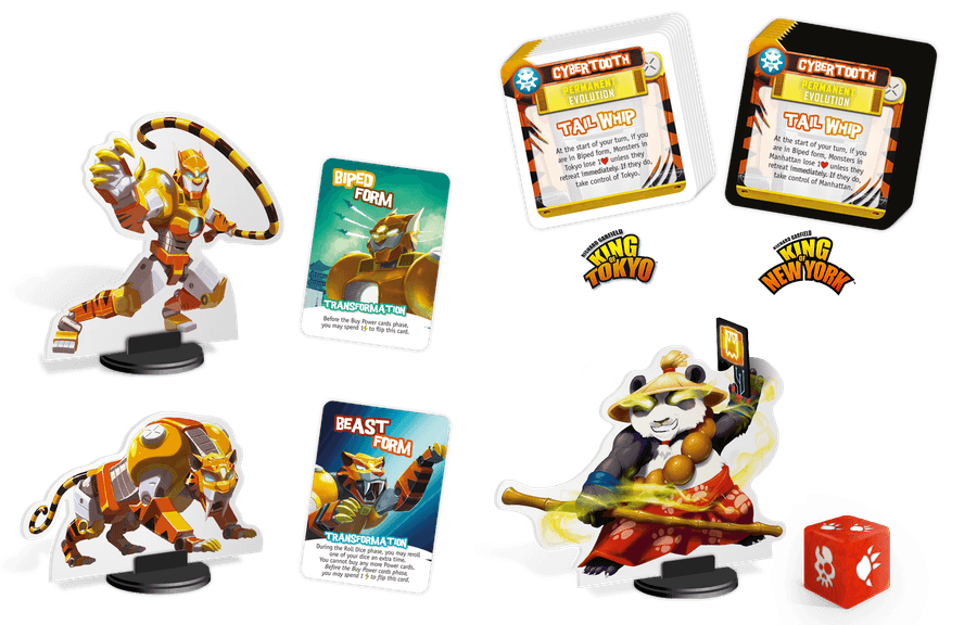 King of Tokyo: Mon Pack 4 - Cybertooth