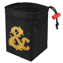 Dice Bag Red King: Embroidered