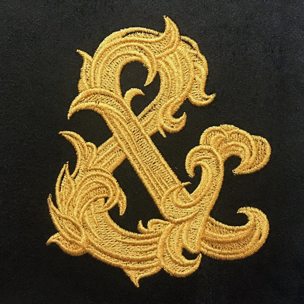 Dice Bag Red King: Embroidered