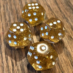 Dice DoubleSix Glitter