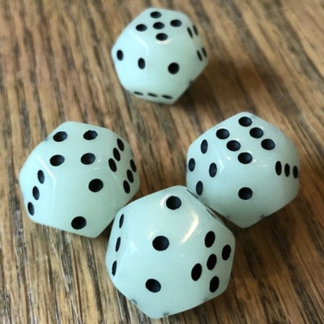 Dice DoubleSix Glow-in-the-Dark