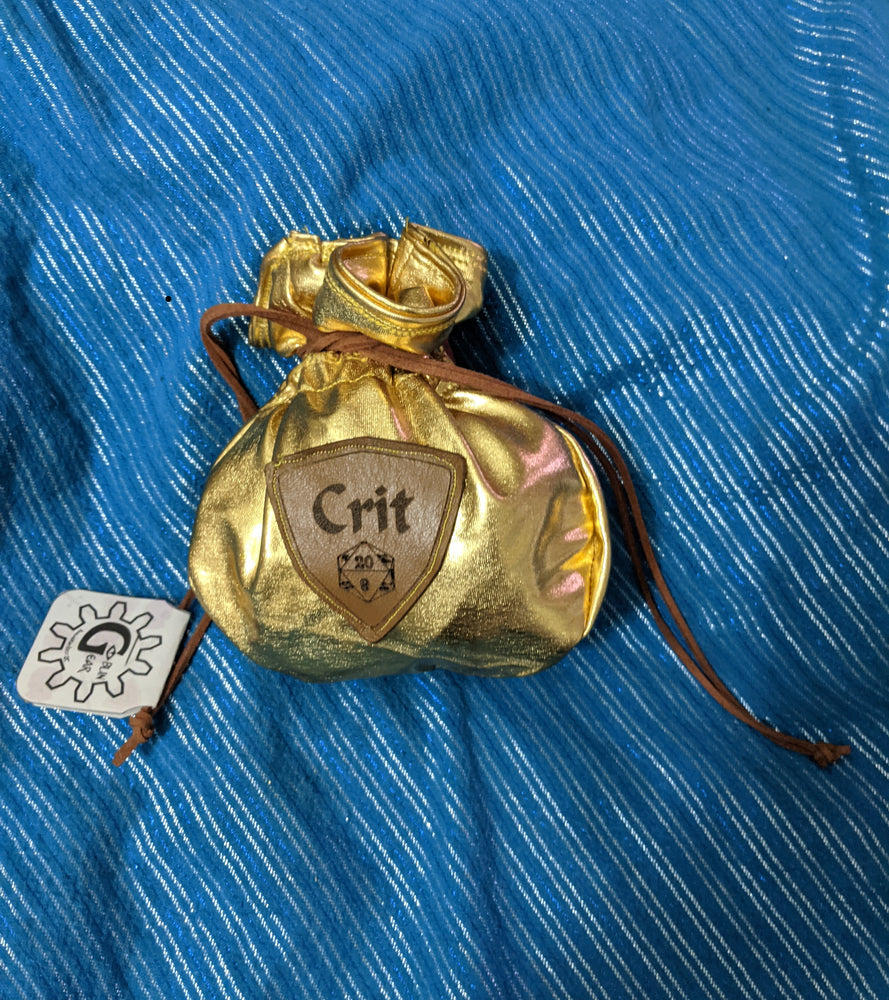 Dice Bag Goblin Gear: Gold