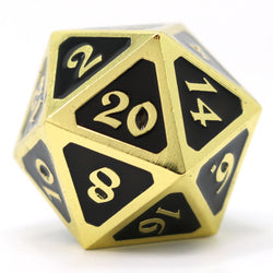 Dice DieHard Dice: Dire D20 Mythica Gold