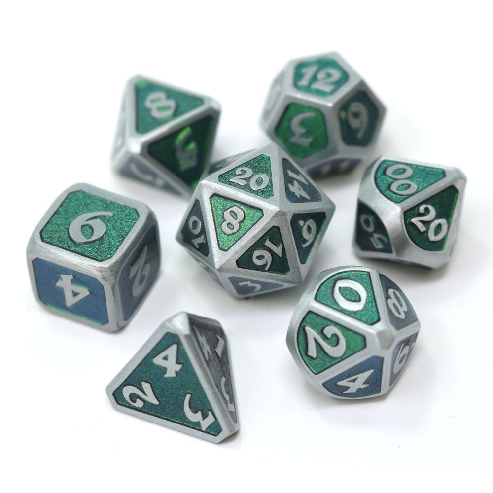 Dice DieHard Dice: Poly 7 Set Metal Dreamscape