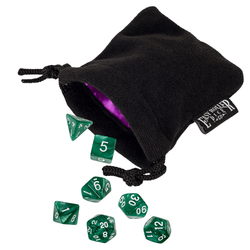 Dice Easy Roller: Poly 7 Set Marble w/Bag