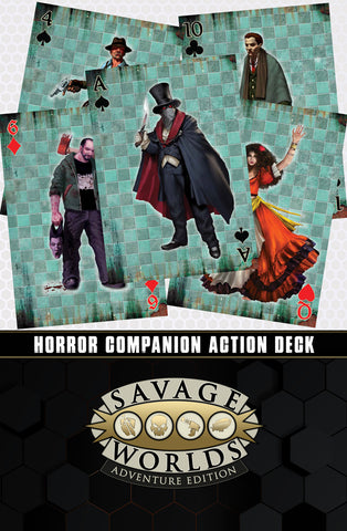Savage Worlds: Horror Companion Action Deck