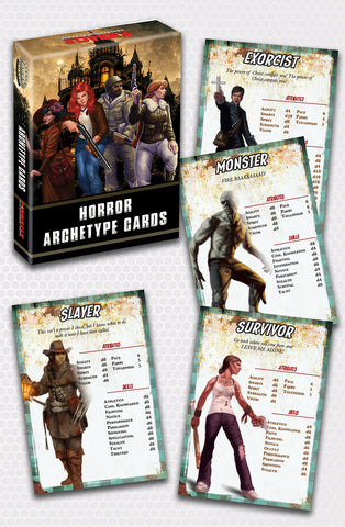 Savage Worlds: Horror Companion Archetype Cards
