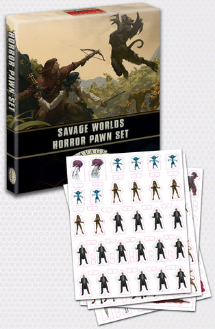 Savage Worlds: Horror Companion Pawns