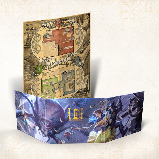 Household: Narrator Screen & Map of the House