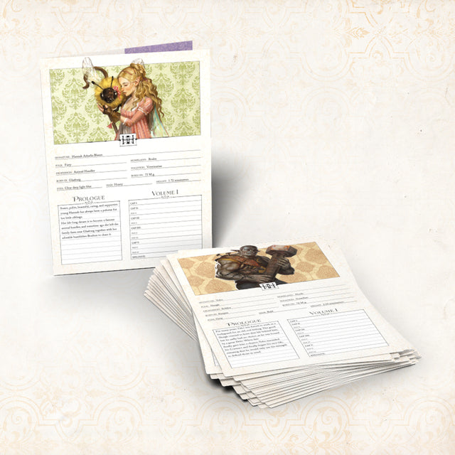 Household: Pre-made Character Sheets