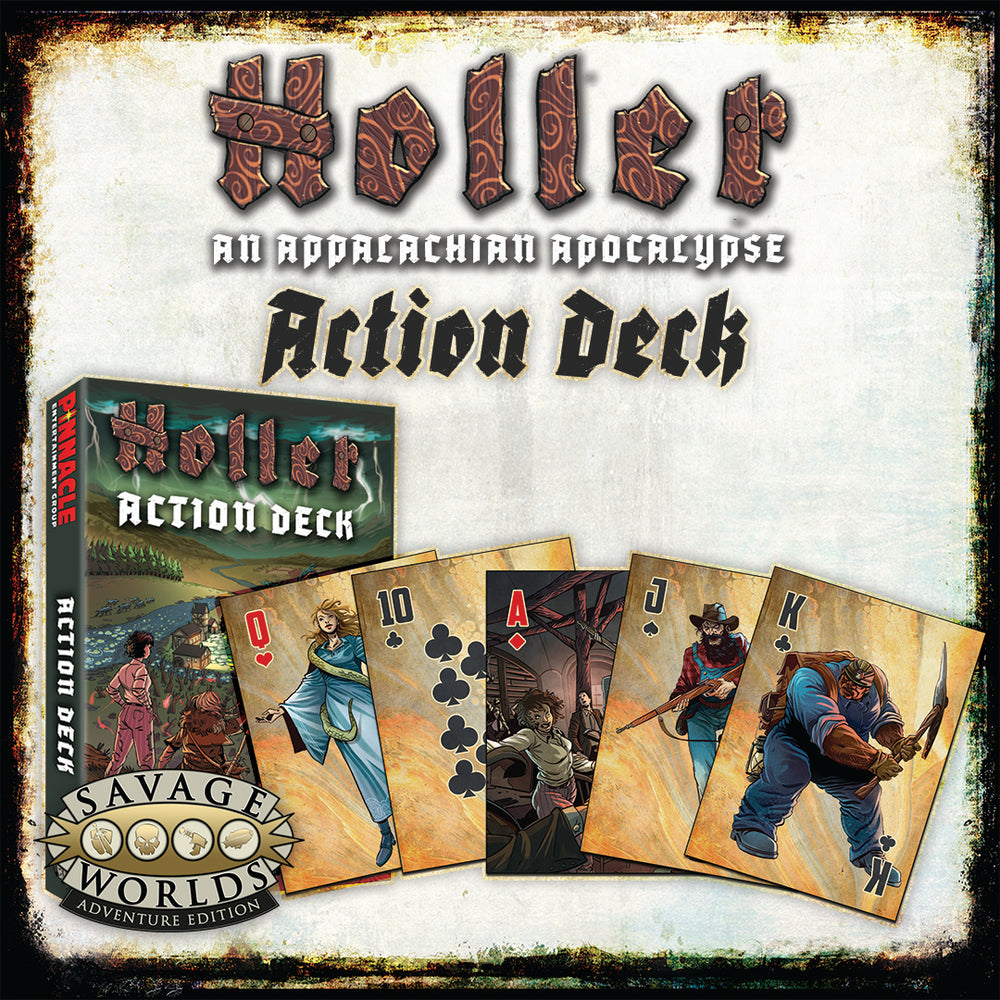 Savage Worlds Holler: Action Deck