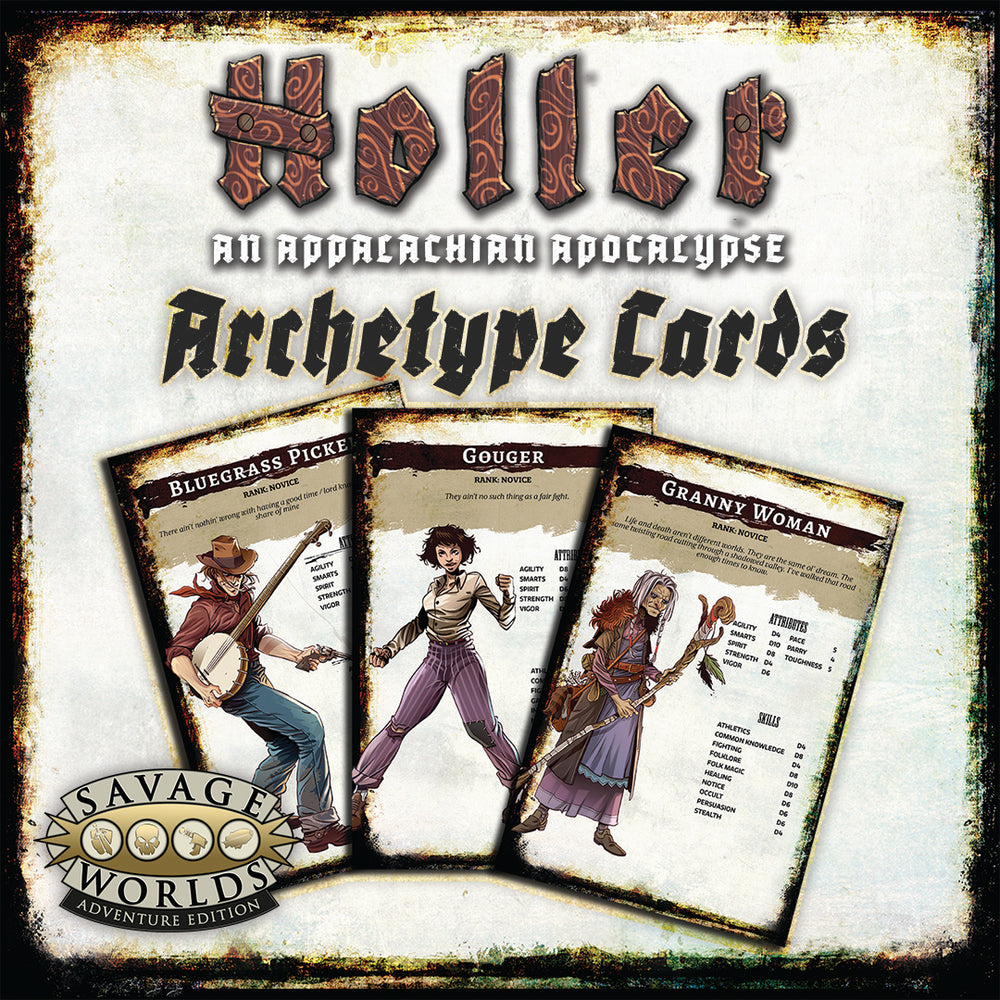 Savage Worlds Holler: Cards - Archetype