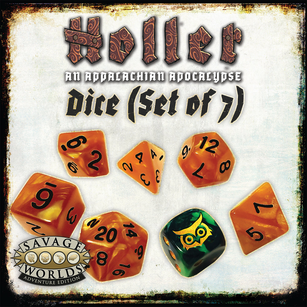 Savage Worlds Holler: Dice Set