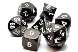 Dice Old School Dice: Poly 7 Set Metal Halfling