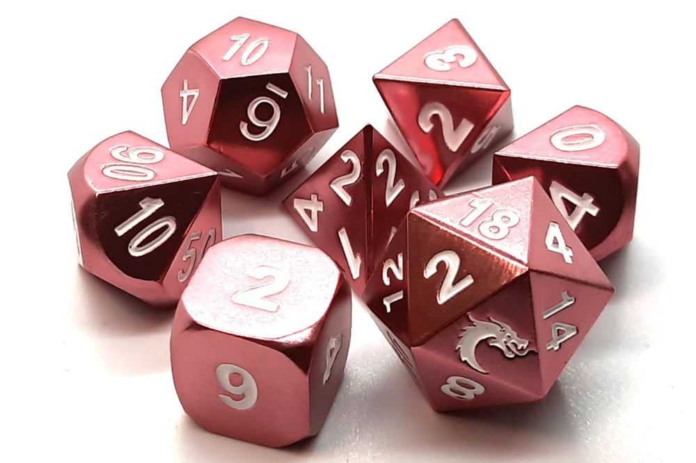 Dice Old School Dice: Poly 7 Set Metal Halfling