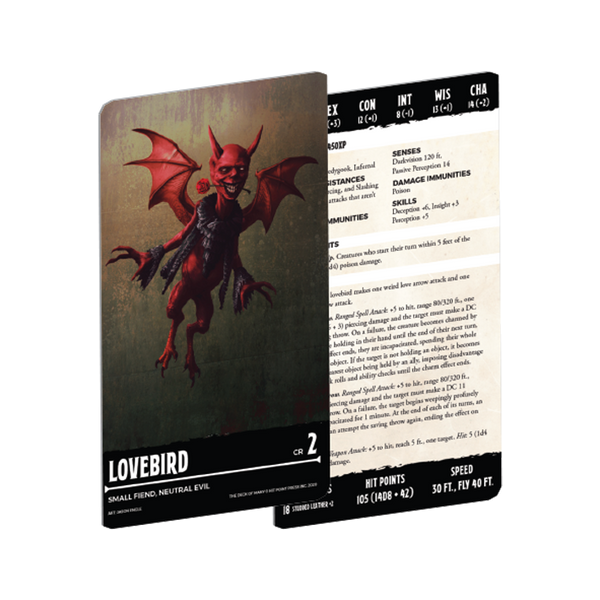 Dungeons & Dragons Heckna: Reference Cards